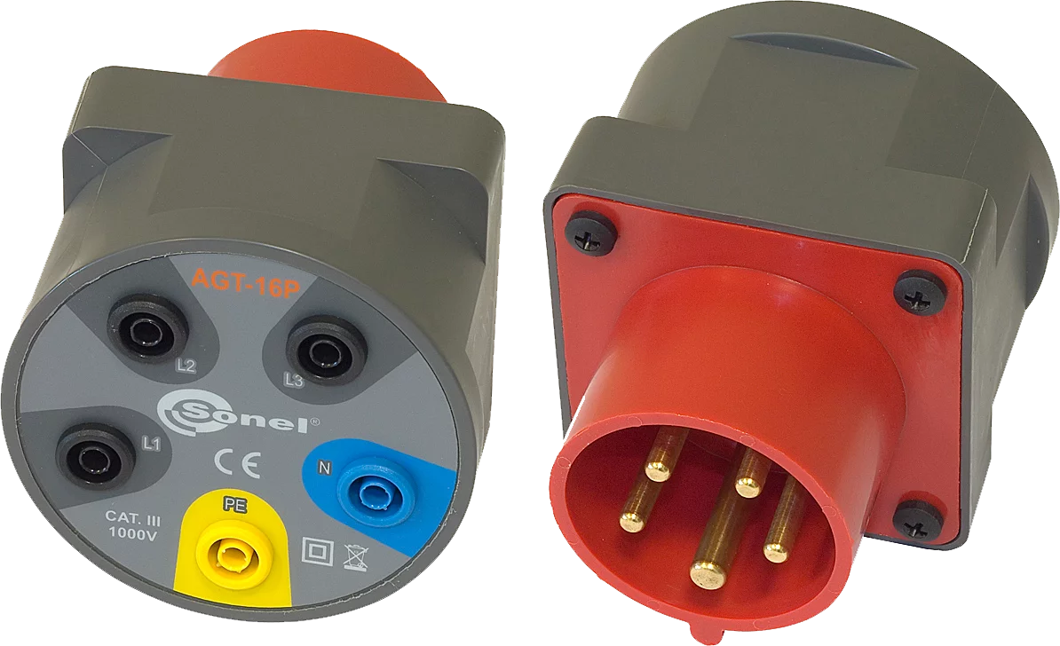 AGT-16P Three-phase socket adapter 16 A (5P)