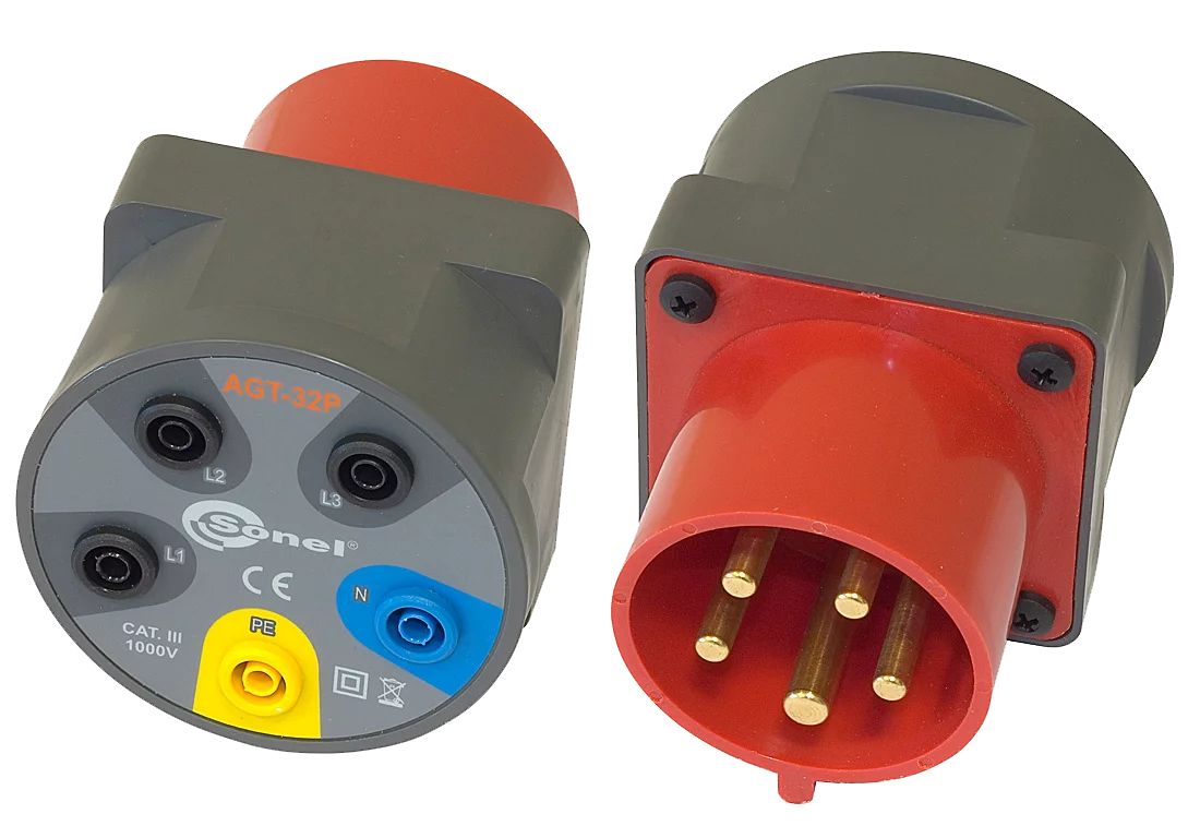 AGT-32P  Three-phase socket adapter 32 A (5P)