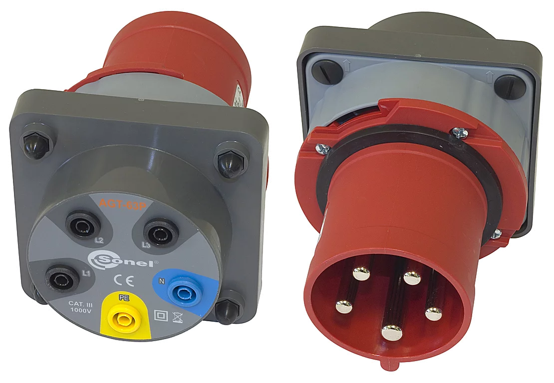 AGT-63P Three-phase socket adapter 63 A (5P)