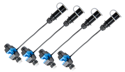 ASX-1 piercing adapter for insulated cables set (4 pcs.)