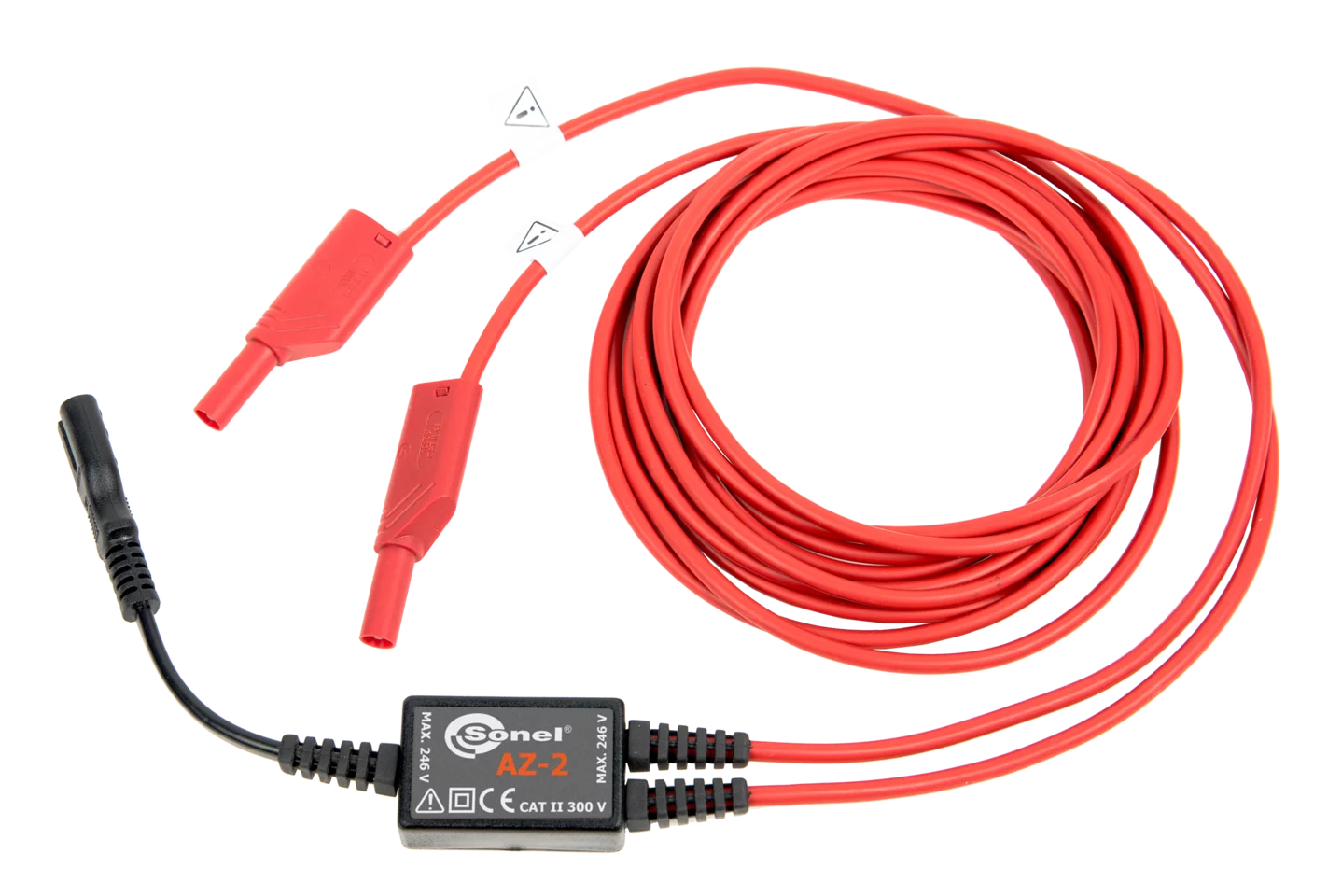 AZ-2  Power supply adapter (IEC C7 plug/banana sockets)