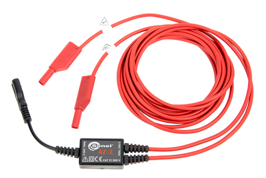 AZ-2  Power supply adapter (IEC C7 plug/banana sockets)