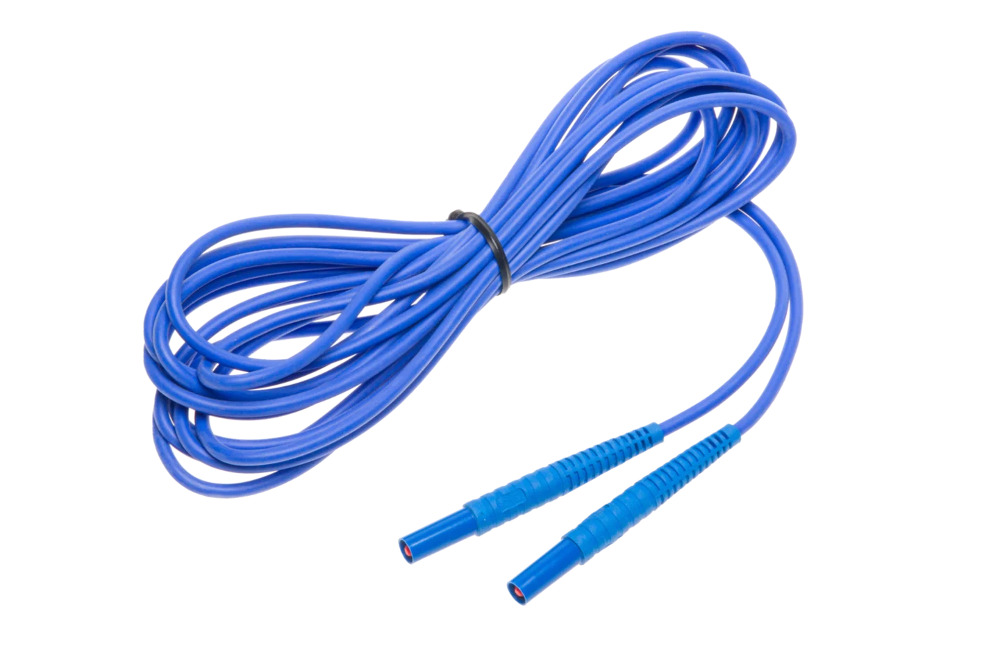 Test lead 5 m CAT III/1000V CAT IV/600V (banana plugs) blue