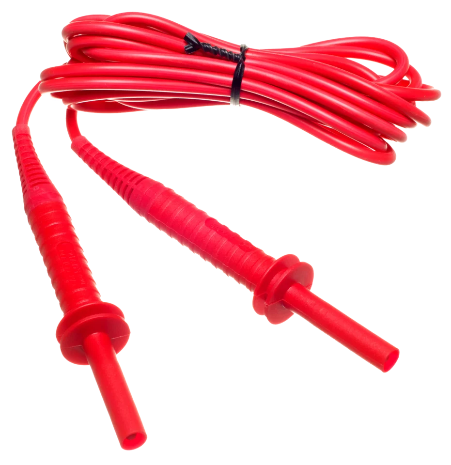 Test lead 5 m red 5 kV (banana plugs)