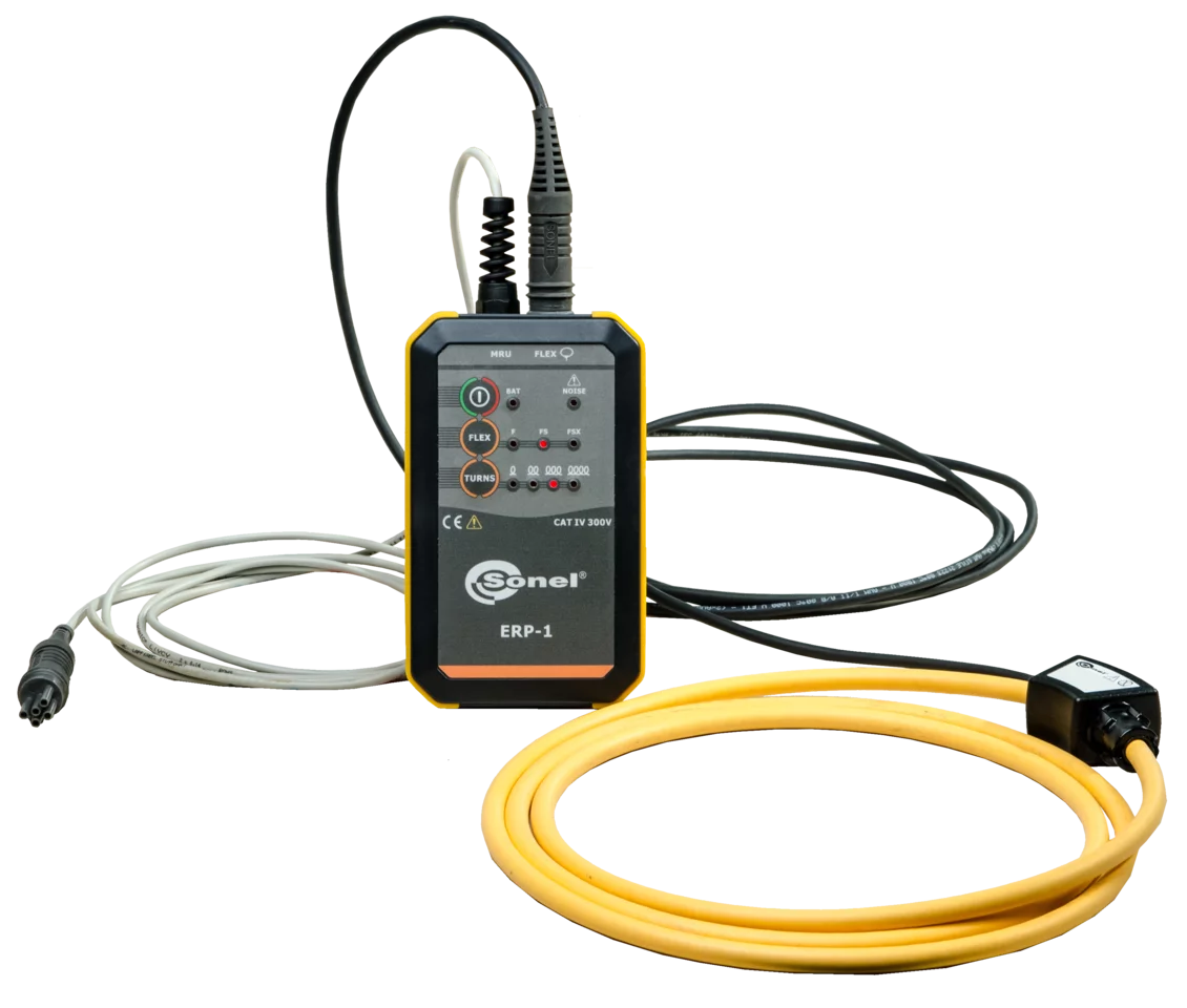 ERP-1 + FS-2 Adapter for pylons' earth resistance measurements with flexible coil