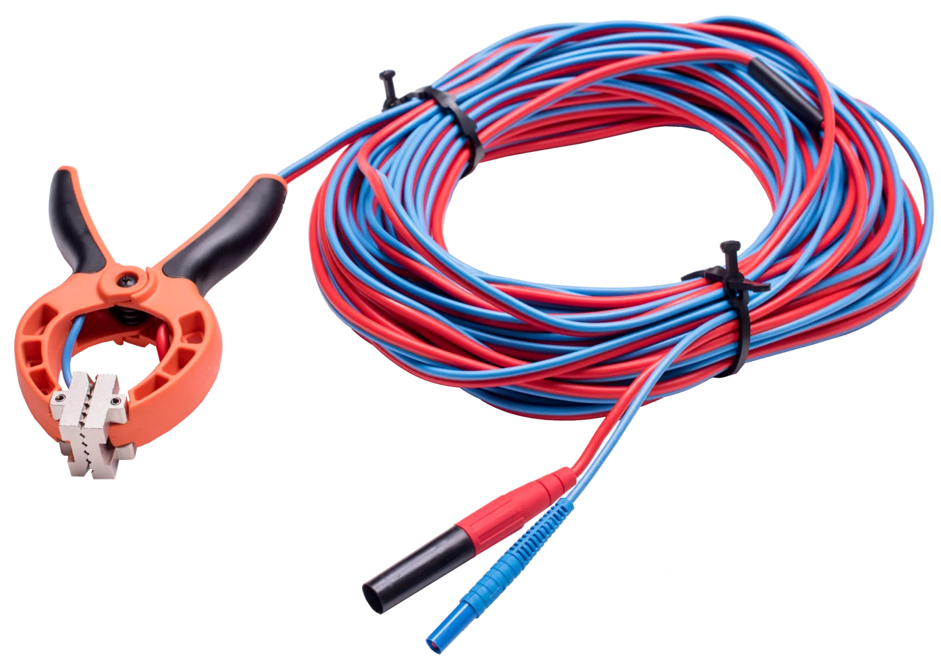 Cable with crocodile clip 10m