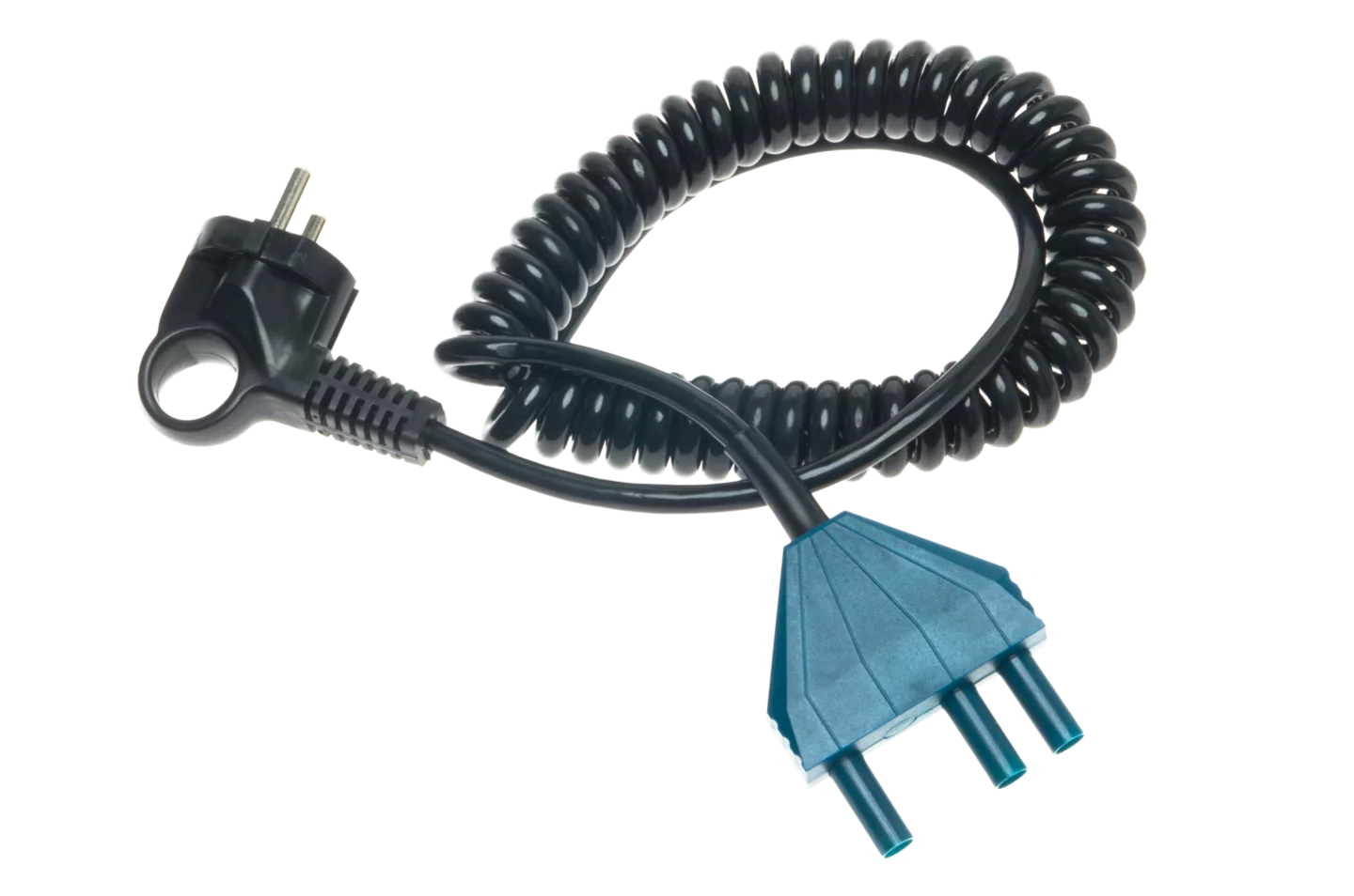 Adapter with UNI-SCHUKO plug