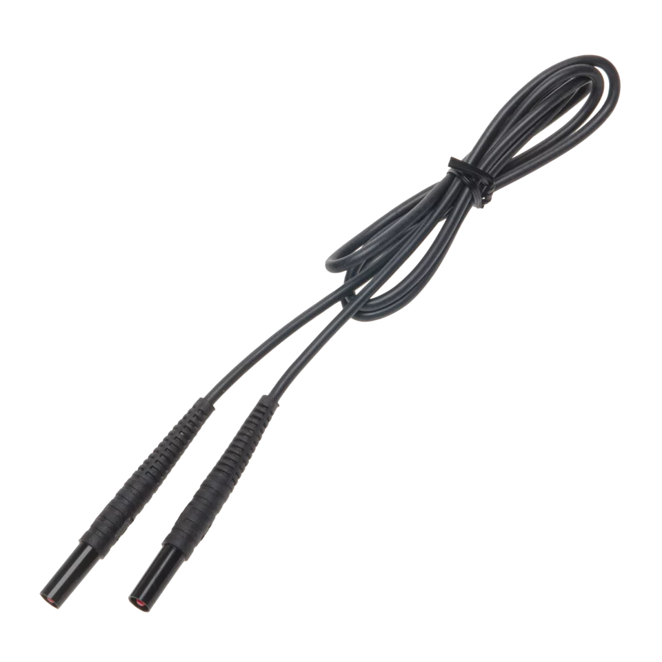 Test lead 1.2 m CAT III/1000V CAT IV/600V (banana plugs) black