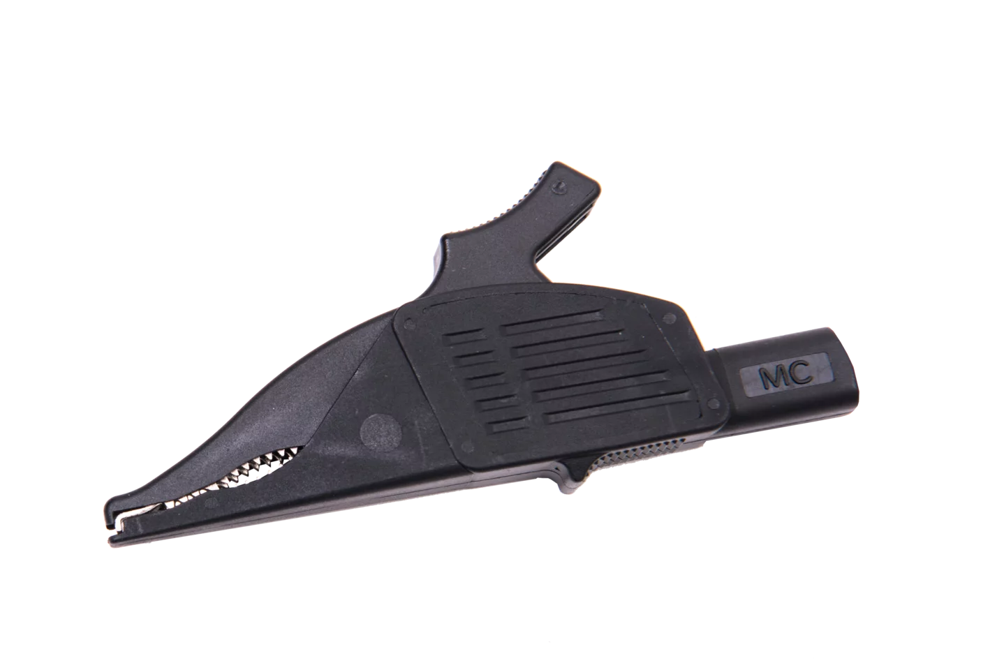 K-03  Crocodile clip, black, 1 kV, 32 A