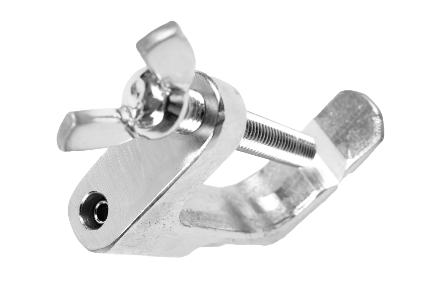 Cramp with banana socket