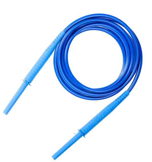 Test lead 3 m 11 kV (banana plugs) blue