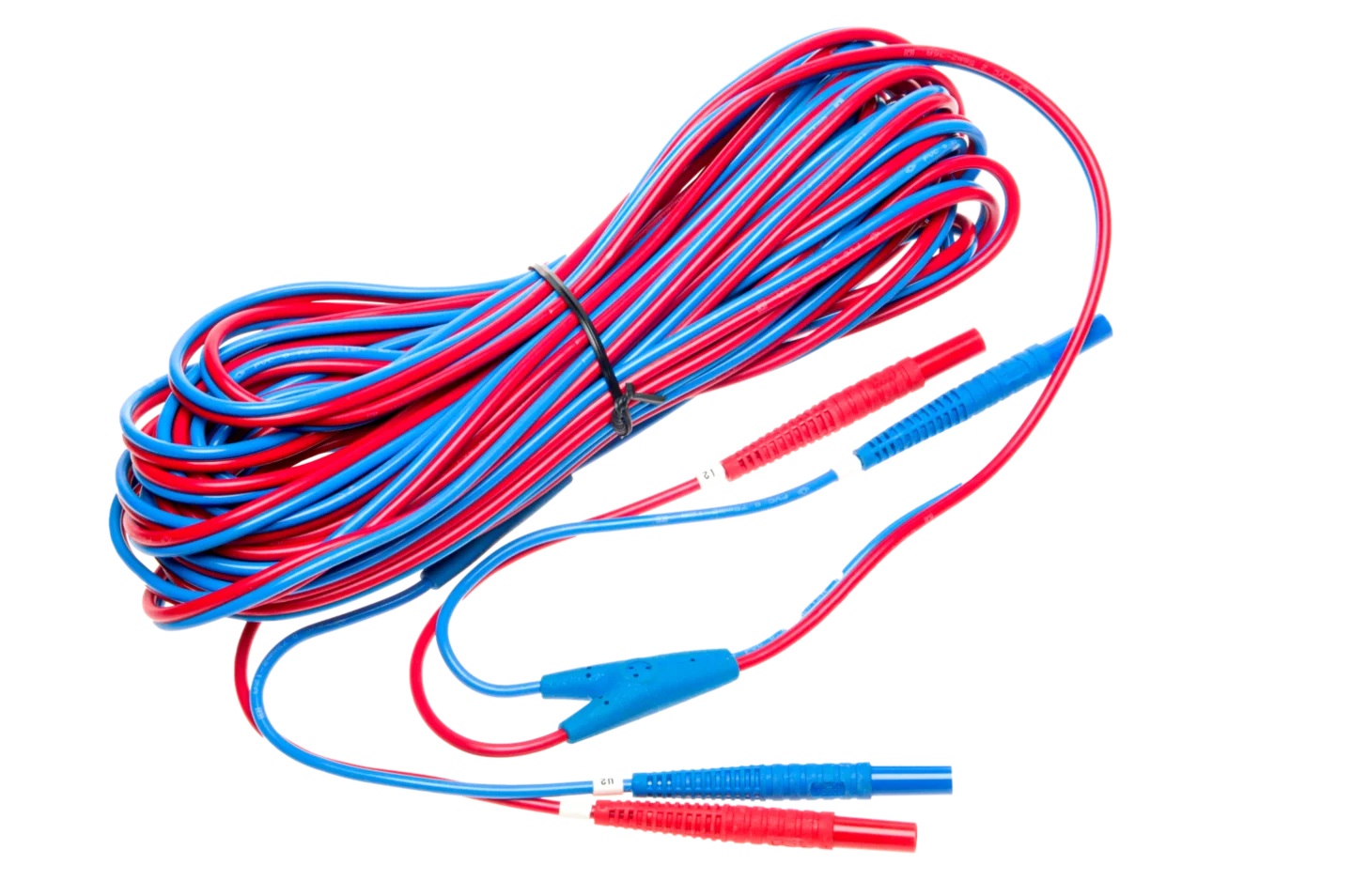 2-core test lead 15 m (10 / 25 A) U2/I2