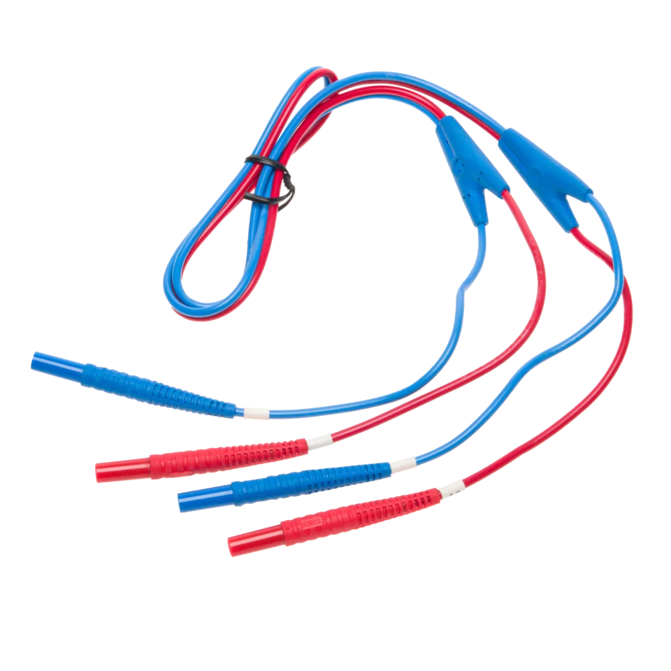 Double-wire test lead 1.2 m (10 / 25 A) U2, I2