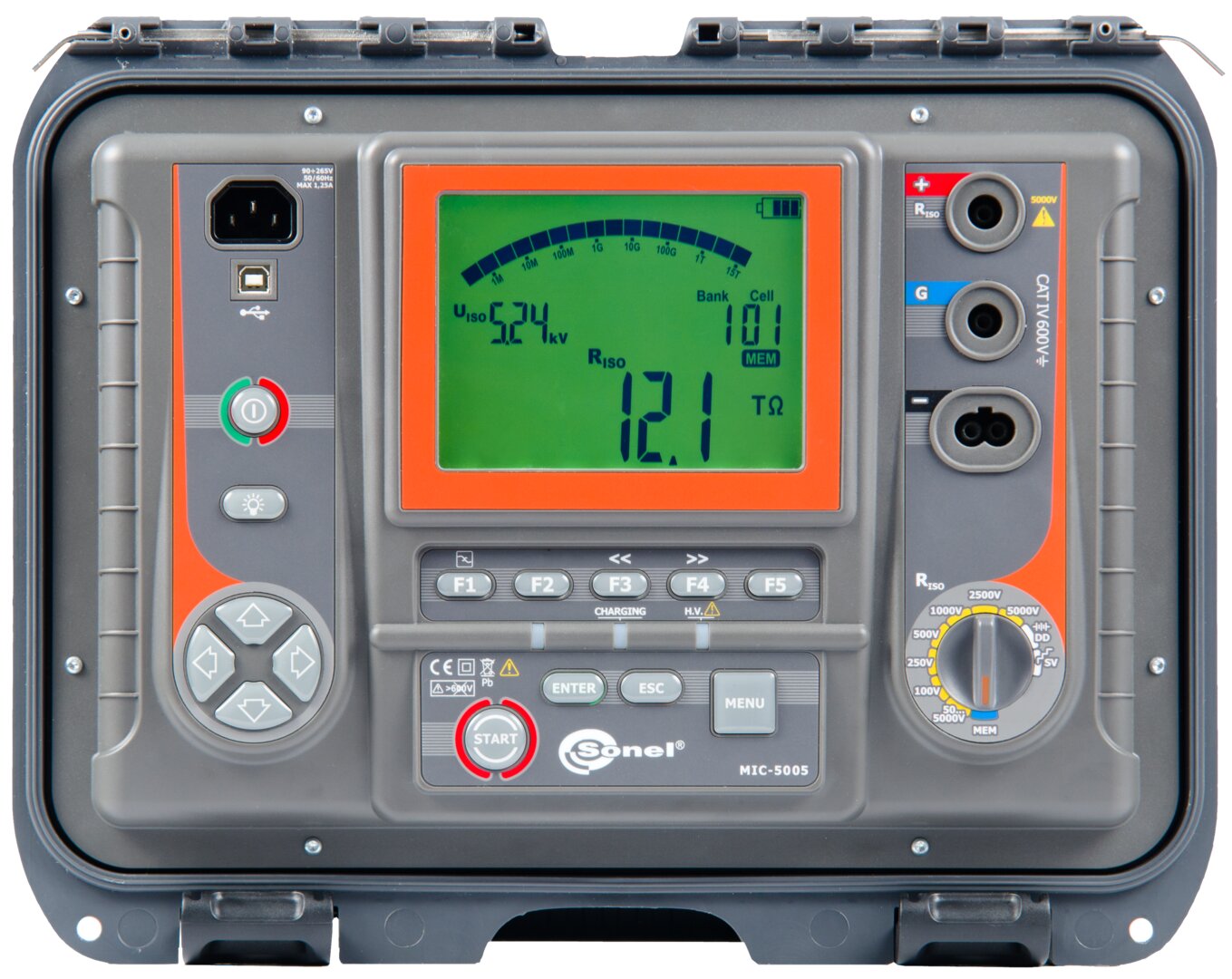 MIC-5005 Insulation Resistance Meter