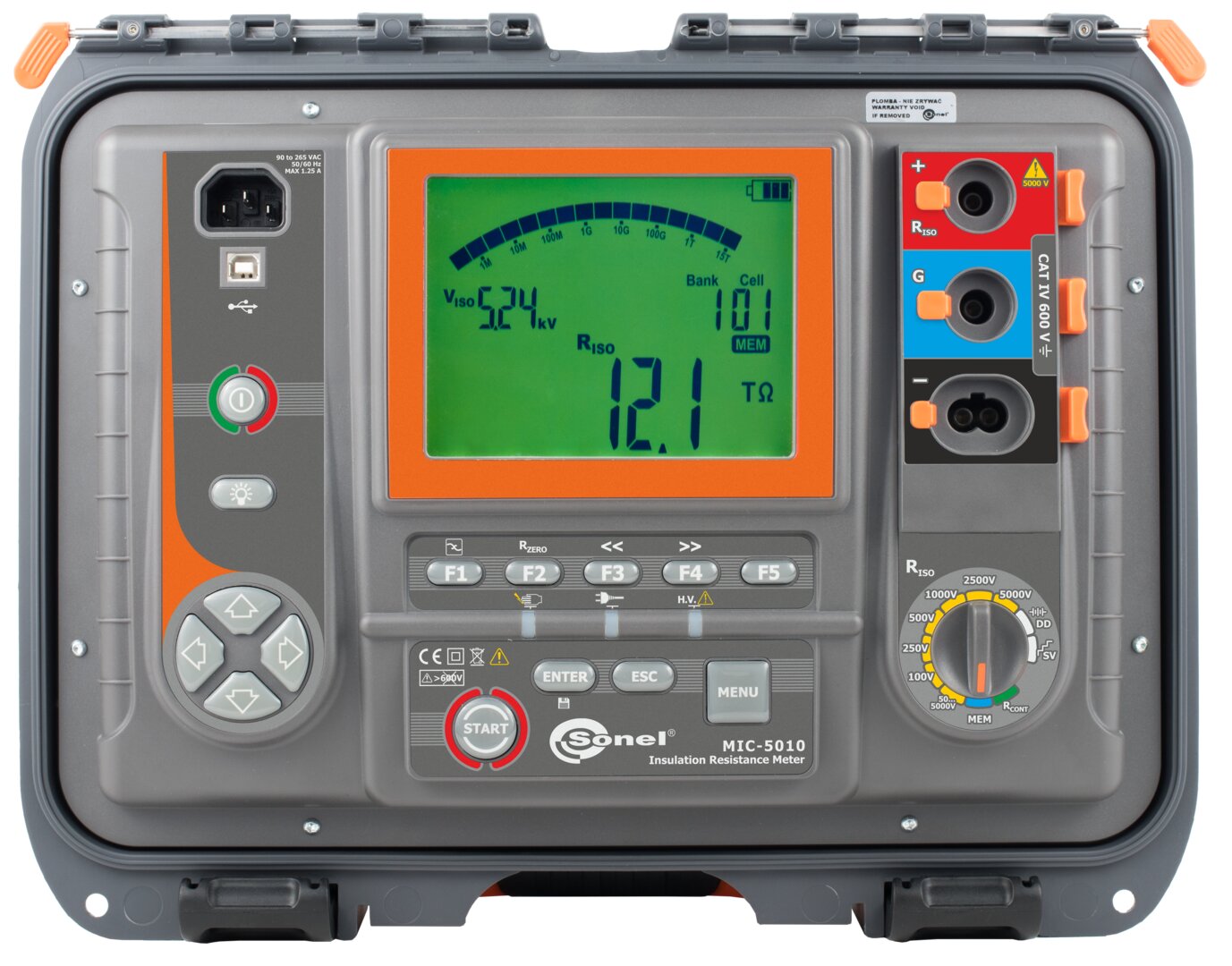 MIC-5010 Insulation Resistance Meter