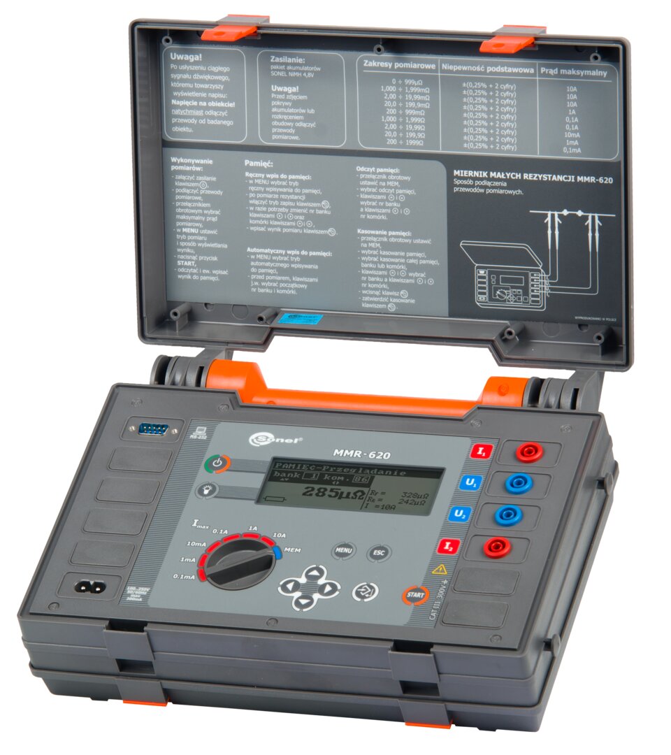 MMR-620 Microohmmeter (50-60 Hz)