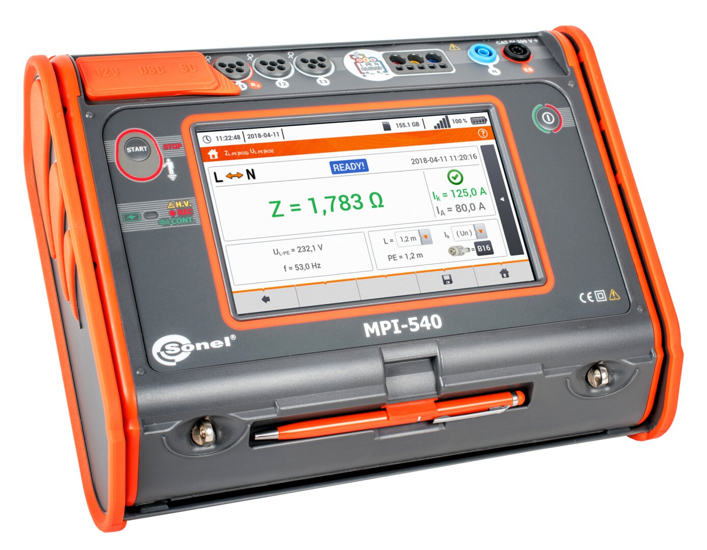 MPI-540 Multi-function Meter without clamps F-3A