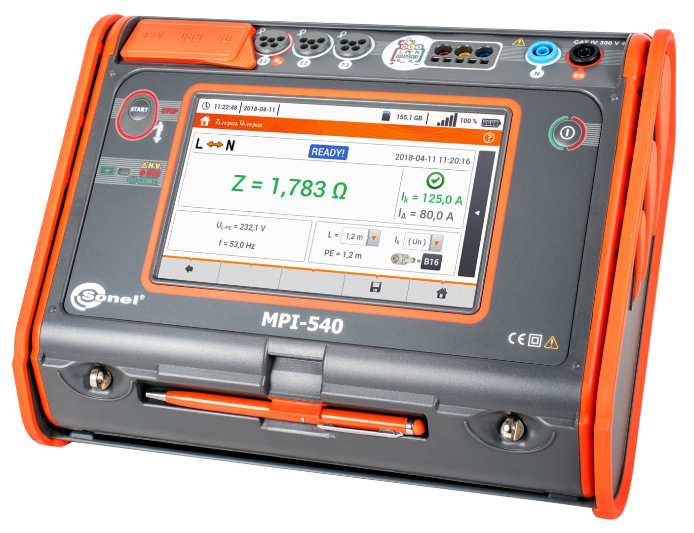 MPI-540 Multi-function Meter without clamps F-3A