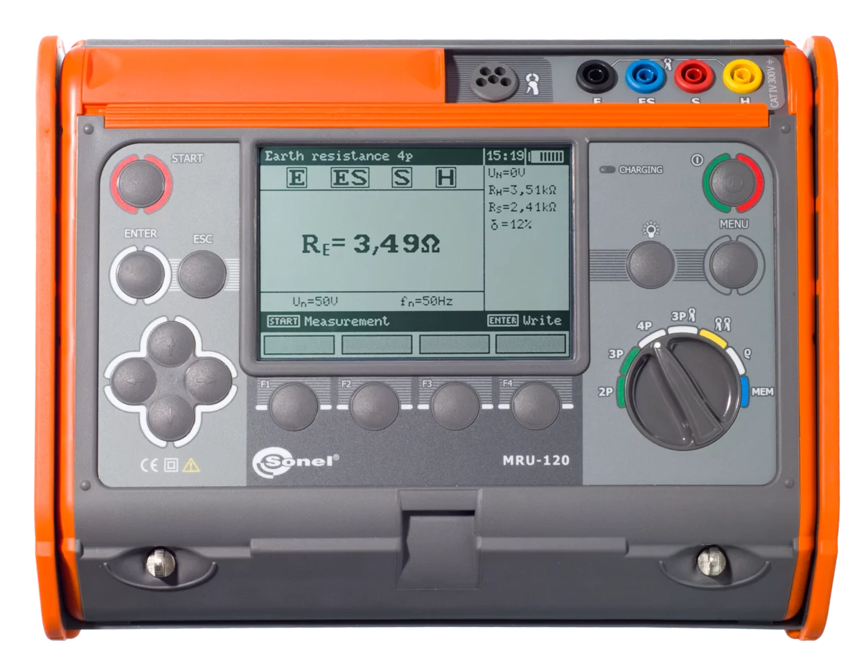 MRU-120 Meter with XL3 case and C3, N1 Clamps