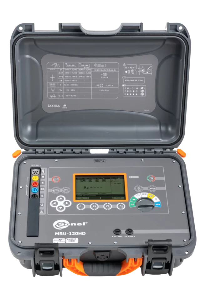 MRU-120 Meter with XL3 case and C3, N1 Clamps