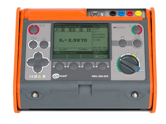 MRU-200 GPS Earth Resistance and Resistivity Meter