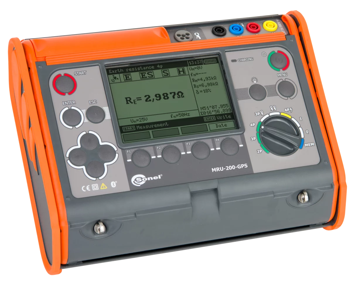 MRU-200 GPS Earth Resistance and Resistivity Meter