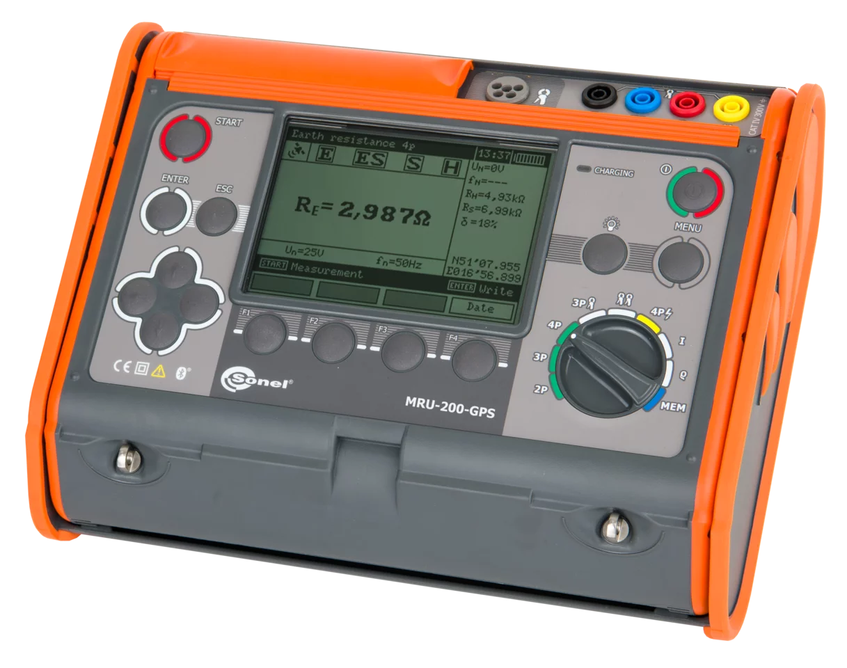 MRU-200 GPS Earth Resistance and Resistivity Meter