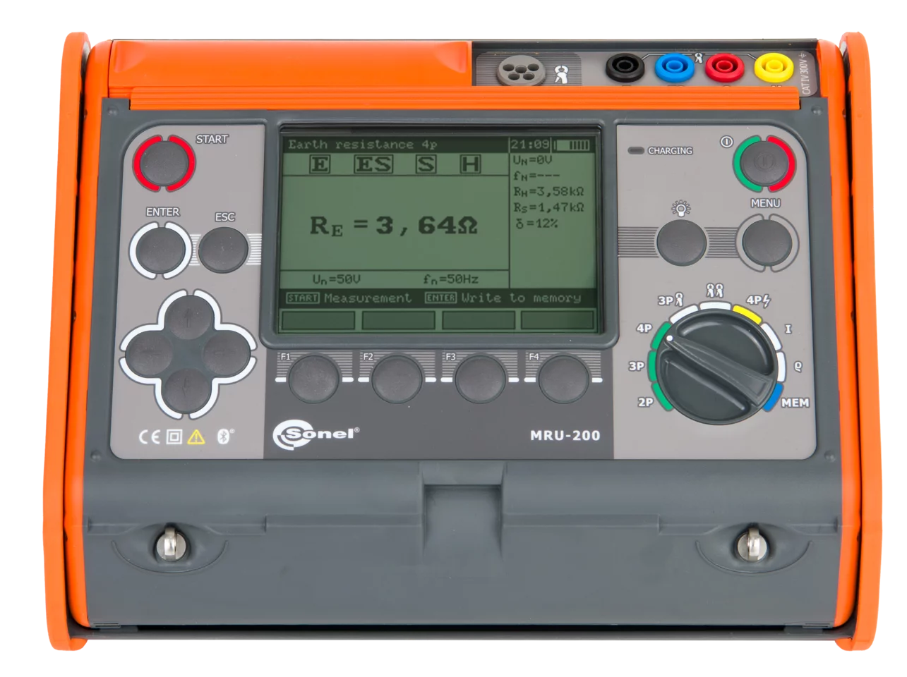 MRU-200 Meter with XL3 case and C3, N1 Clamps