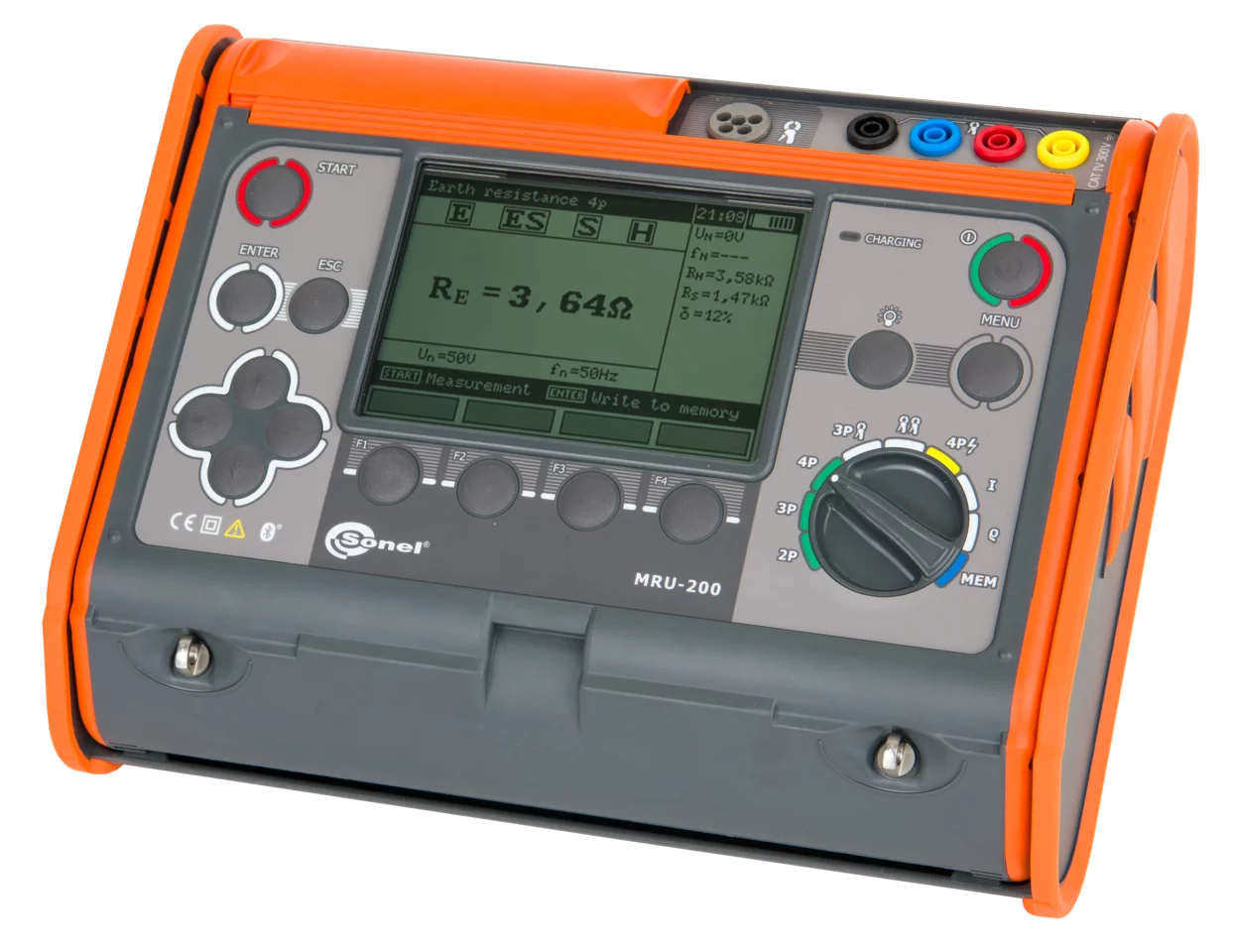 MRU-200 Meter with XL3 case and C3, N1 Clamps