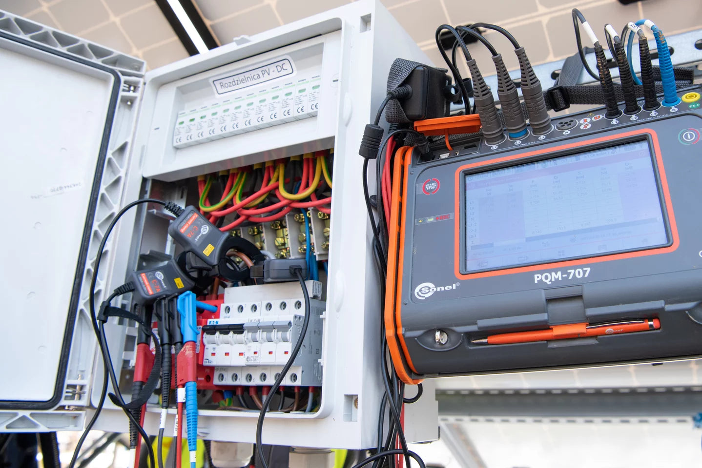 PQM-707 Power Quality Analyzer without clamps