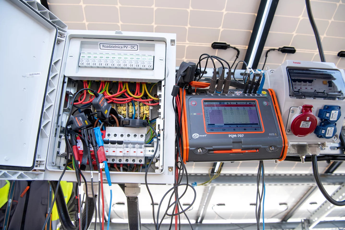 PQM-707 Power Quality Analyzer without clamps