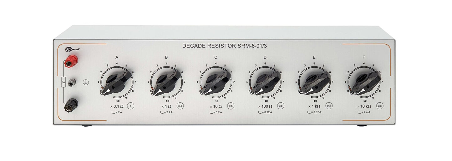 SRM-6-01/3 Standard Manual Resistor