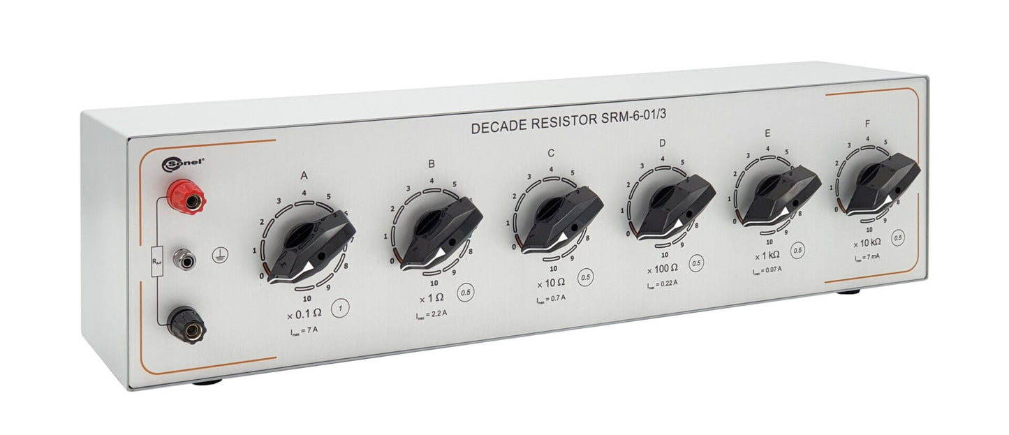 SRM-6-01/3 Standard Manual Resistor