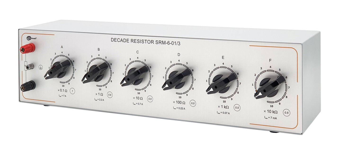 SRM-6-01/3 Standard Manual Resistor