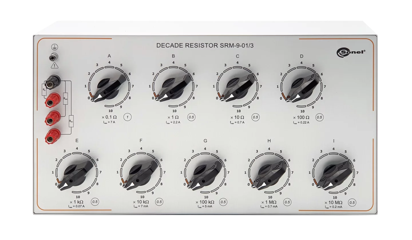 SRM-9-01/3 Standard Manual Resistor