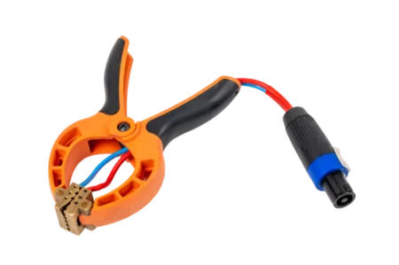 Kelvin vice with cables (PAT plug)