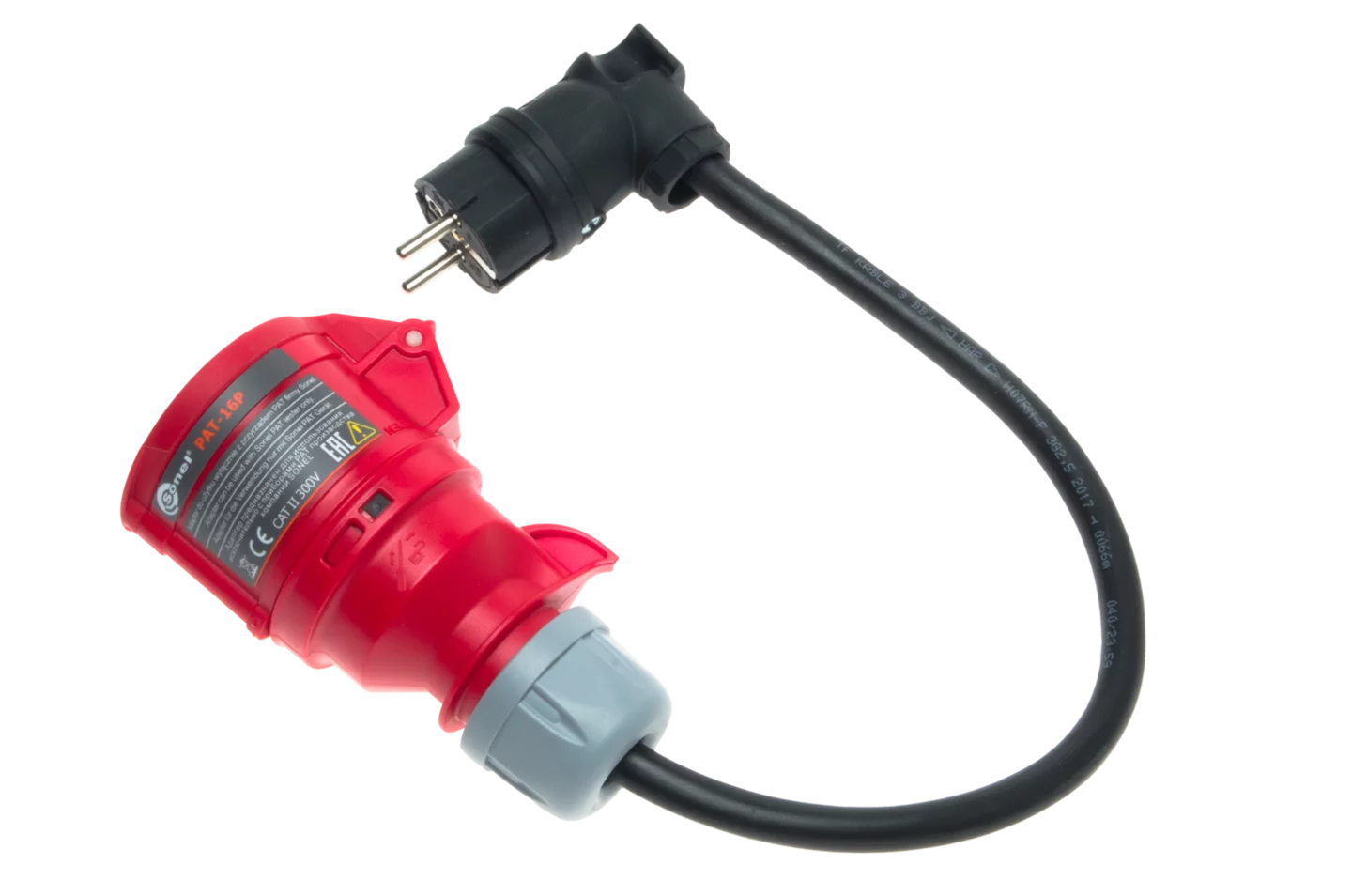 Pat Adapter Three phase socket adapter 16A 5P – Sonel Test Equipment USA