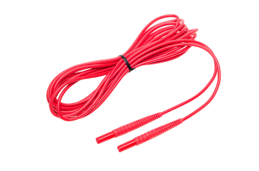 Test lead 5 m 1 kV (banana plugs) red