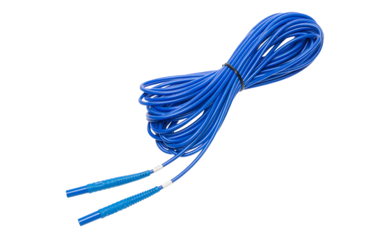 Test lead 10 m 1 kV (banana plugs) U2 blue