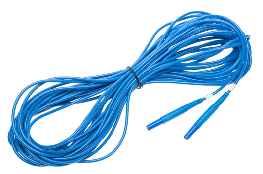Test lead 15 m 1 kV (banana plugs) U1 blue