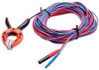 Cable with crocodile clip 25m