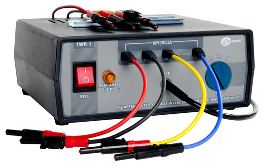 TWR-1  RCD breaker testing adapter