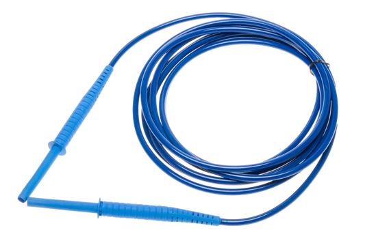 Test lead 5 m 11 kV (banana plugs) blue