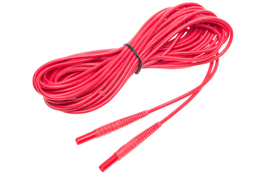 Test lead 10 m 1 kV (banana plugs) red