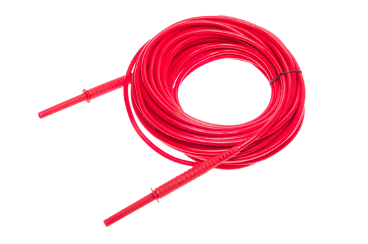 Test lead 20 m 11 kV (banana plugs) red