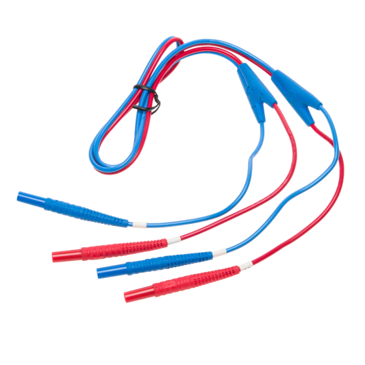 Double-wire test lead 1.2 m (10 / 25 A) U2, I2