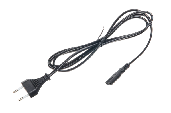 Mains power cable 230 V (IEC C7 plug)