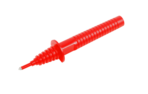 Pin probe 11 kV (banana socket) red