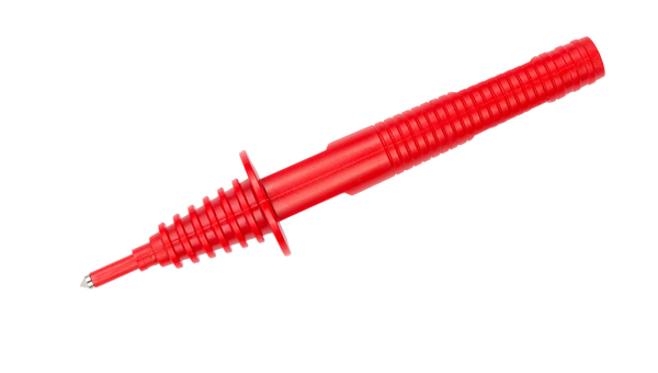 Pin probe CAT III/1000V CAT IV/600V (banana socket) red