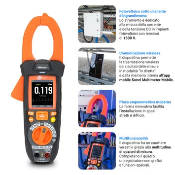 CMP-1015-PV PRO Professional clamp meter for PV
